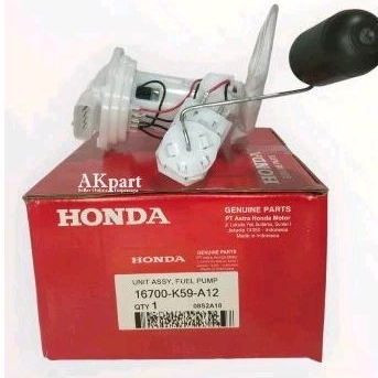 fuel pump injeksi bensin kode parts k59 untuk vario 150 led 2015-2019