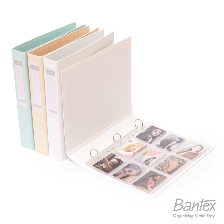 

Serbu Update Bantex Photocard Album A4 3 Ring Binder A4 Tropica Color 8322P