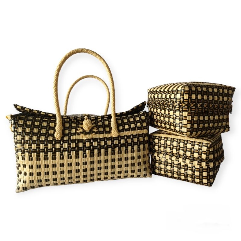 Set tas keben jali isi 2 dengan penutup