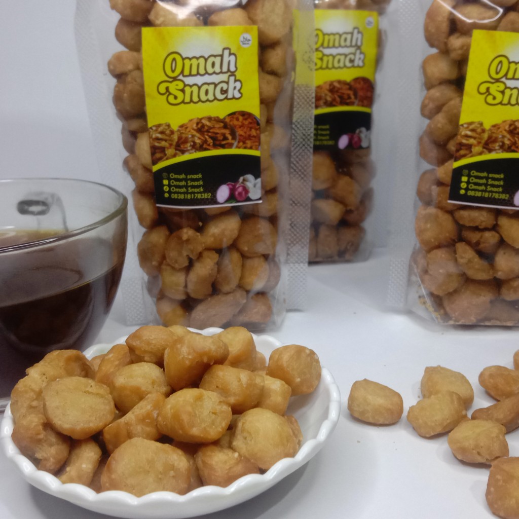 

Kue biji Ketapang Wijen Renyah Manis Gurih 150gr