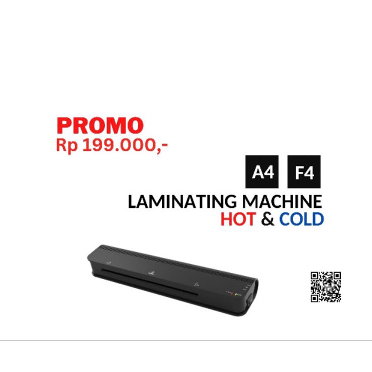 

Paling Laku Mesin Laminating F4 A4 WESTECH LM4 Hot and Cold