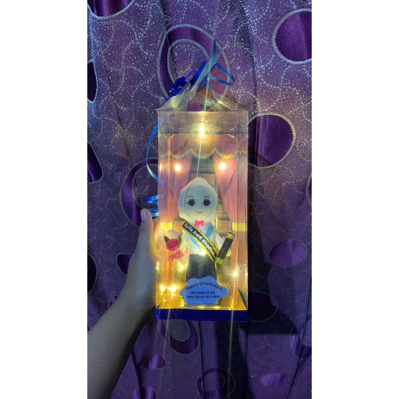 boneka Wisuda/Kado wisuda/Hadiah Unik/ hadiah