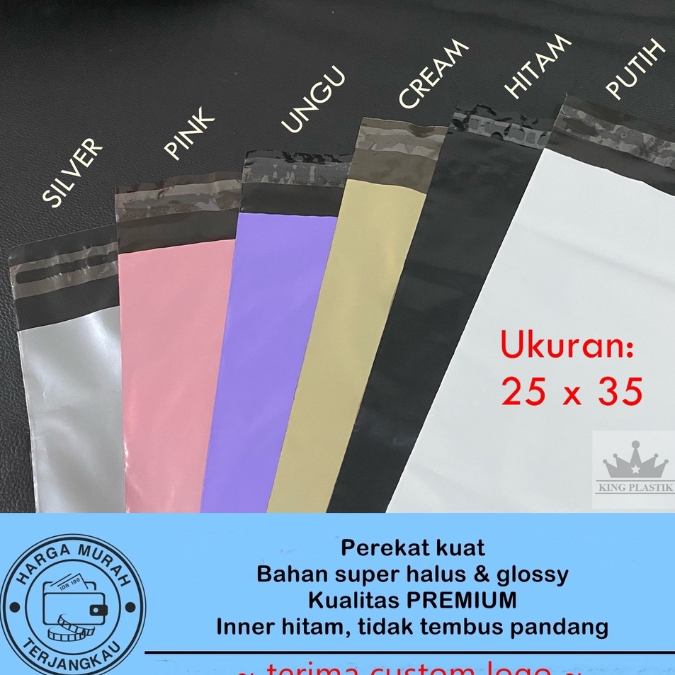 

Produk Terlaris 25x35cm Polymailer Kantong Amplop 1pcs