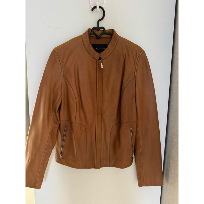 jaket kulit Massimo dutti