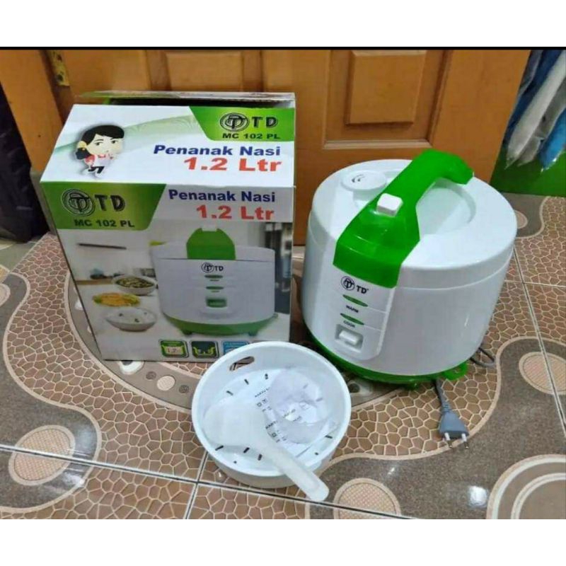 Rice Cooker 1.2L TD / Penanak Nasi / Magicom Kecil