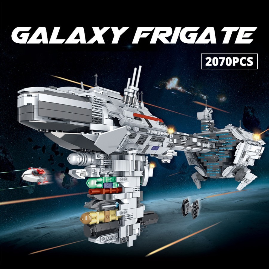 Bricks Block Lego Star Wars The Nebula Medical Ship MORK 032001
