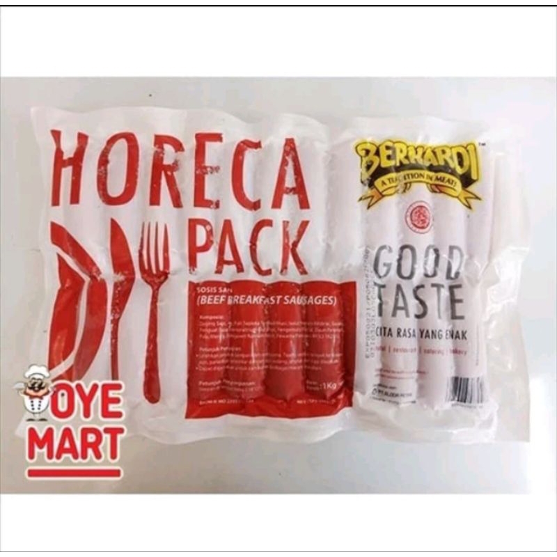 

Sosis Bernardi Beef Breakfast 1 Kg Sosis Sapi
