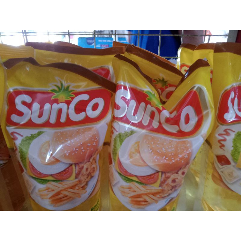 

Minyak goreng Sunco ,1liter