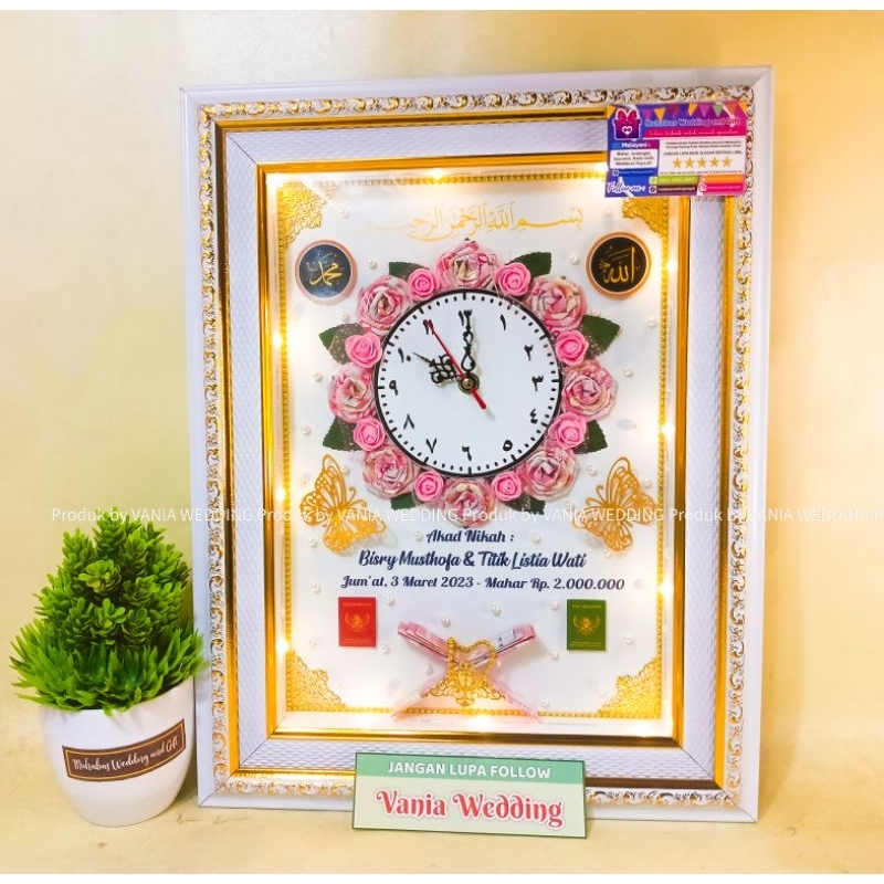 Mahar Pernikahan Alquran / Mahar pernikahan Jam / Mahar Nikah Jam / Mahar Cantik Kekinian