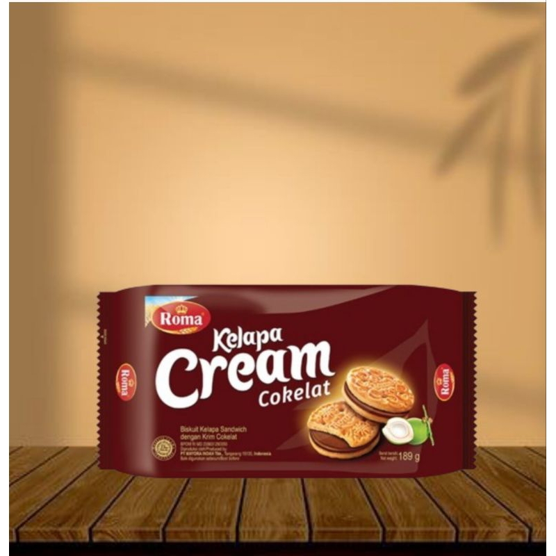 

roma kelapa cream cokelat
