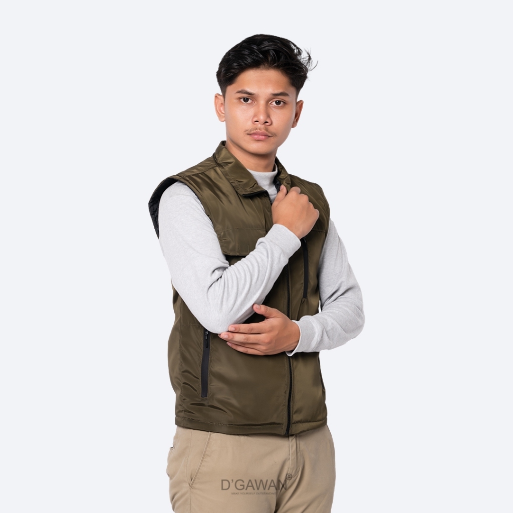 DGAWAN X DUAARAKAAT KHAFA VEST 3 IN LOOK Vest Pria Vest Pria Vintage Vest Pria Casual Vest Pria Romp