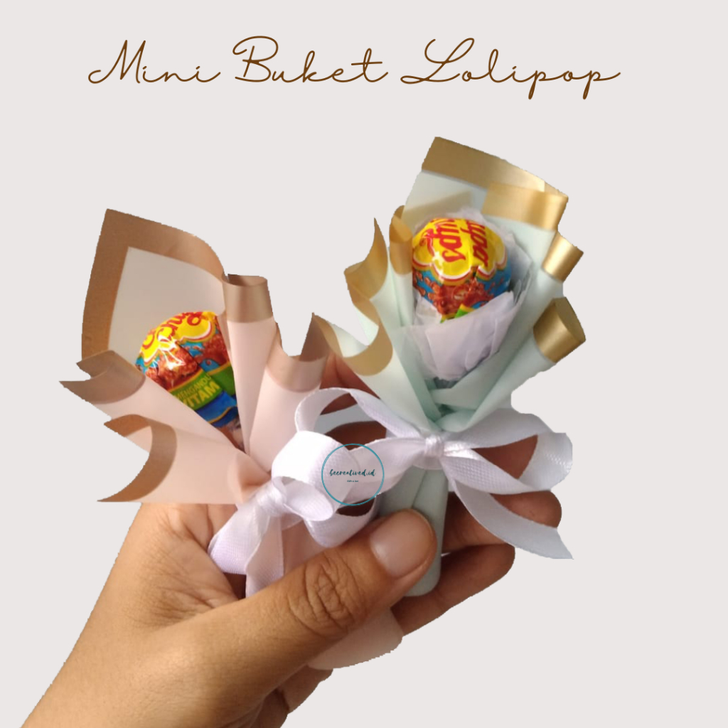 

Mini Buket Lolipop Chupa Chup Hiasan Hampers Kado Unik