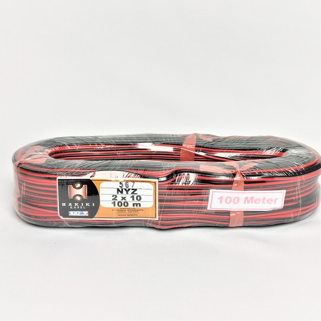 Hakiki NYZ 2x10 Hitam Merah 100M