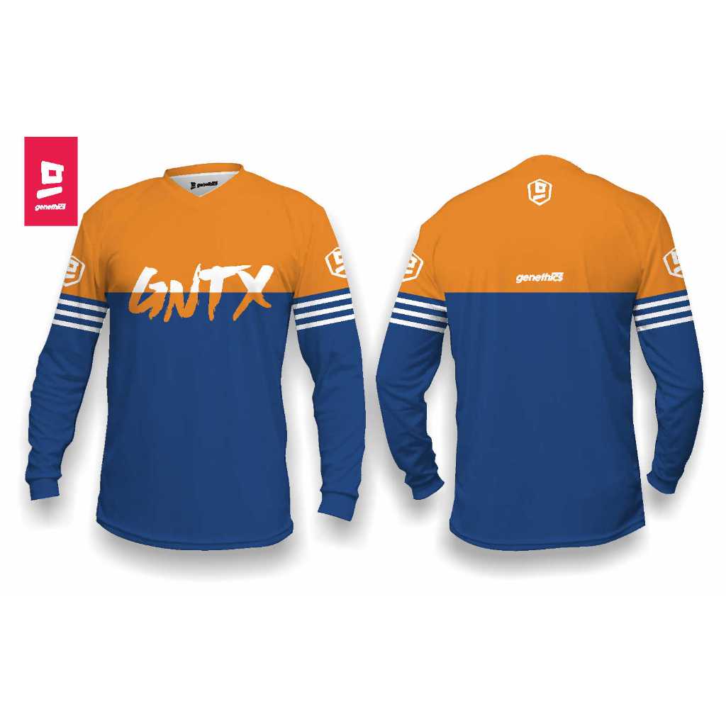 JERSEY SEPEDA DOWNHILL / MTB GENETHICS - JERSEY CUSTOM - DH24-003 - JERSEY DOWNHILL - JERSEY MTB - J