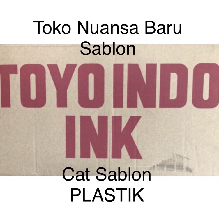 

KODE P6O6 TOYO INDO POLYMATEG Cat Tinta Sablon Plastik BERAT 1 KG