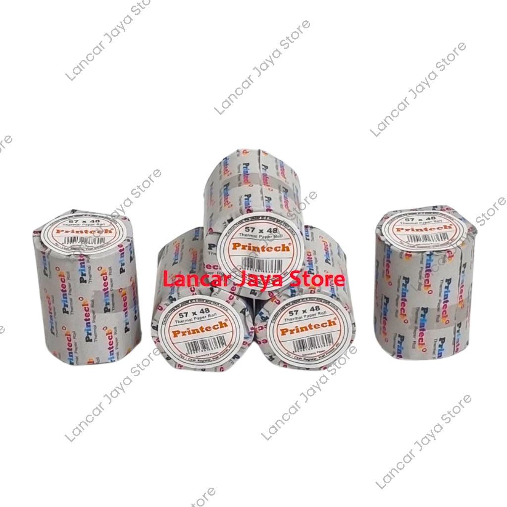 

Thermal Paper/ Kartas Kasir Thermal Printech Ukuran 57x48 MM - Putih