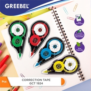 

GREEBEL 1924 Correction Tape 12 meter tip ex kertas greebel