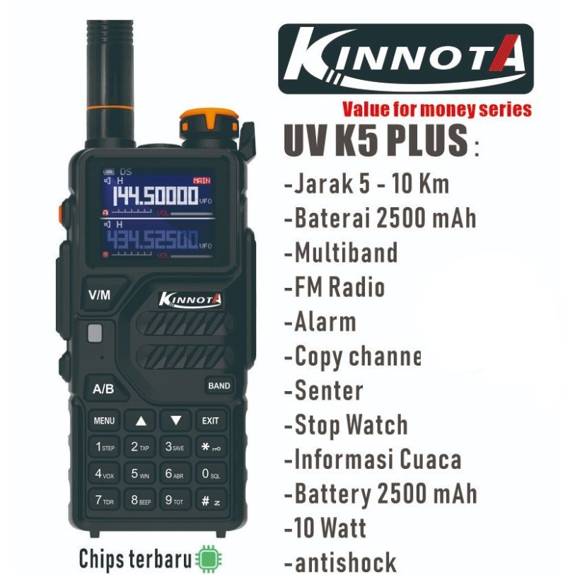 MURAH HT KINNOTA UV K5 PLUS