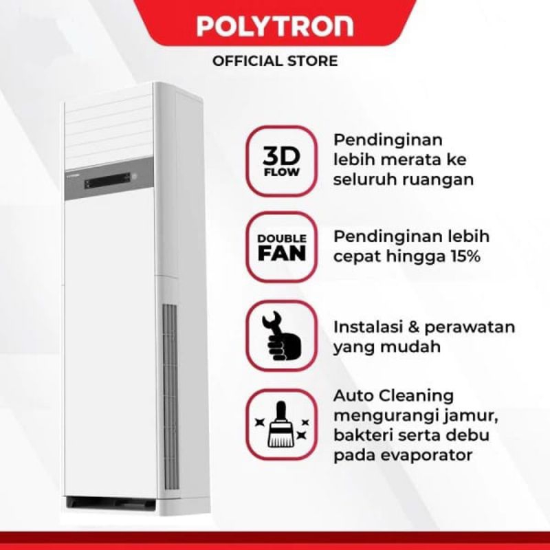 AC Floor Standing 5 PK POLYTRON PSF-5032