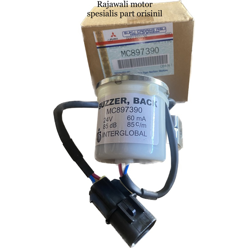 BACK BUZZER SIRINE ATRET / KLAKSON MUNDUR / 24V COLT DIESEL ALL,CANTER 110,125 PS ORISINIL KTB MC897