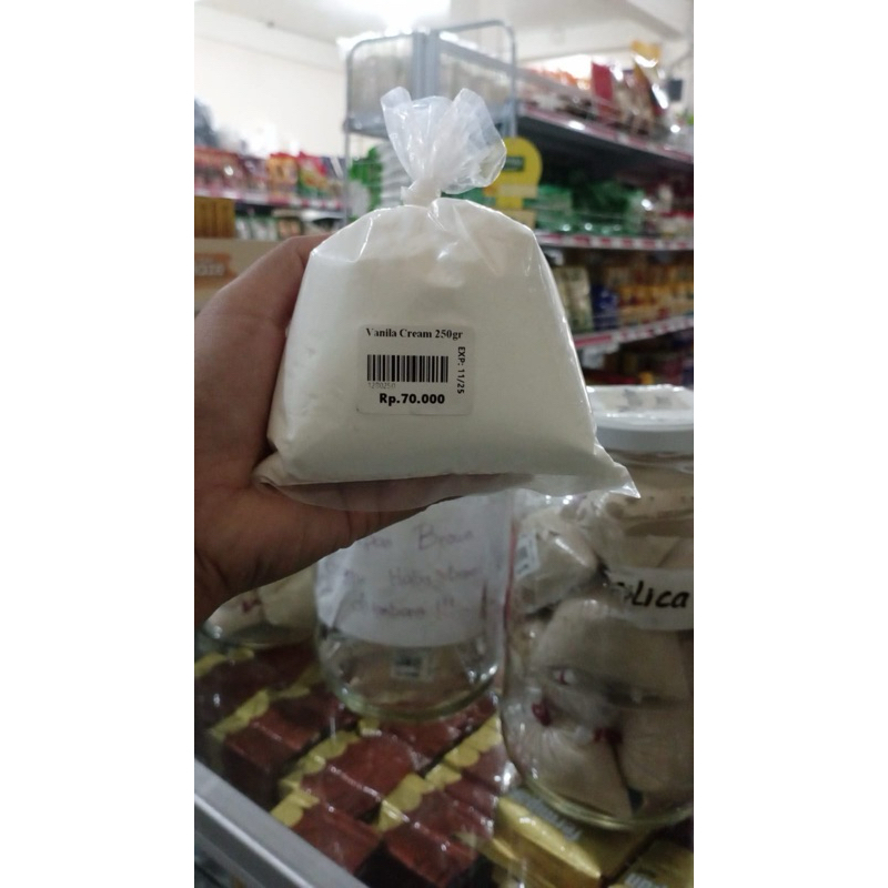 

Vanila Susu 250g Vanilla Cream Bubuk Impor