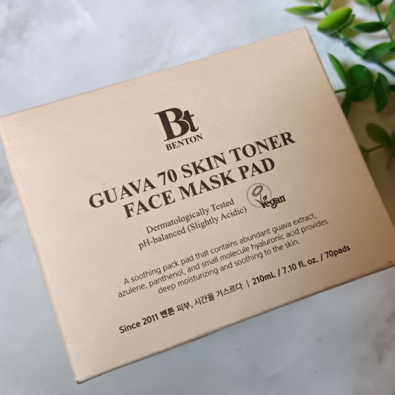 NEW Benton Guava Pad Toner