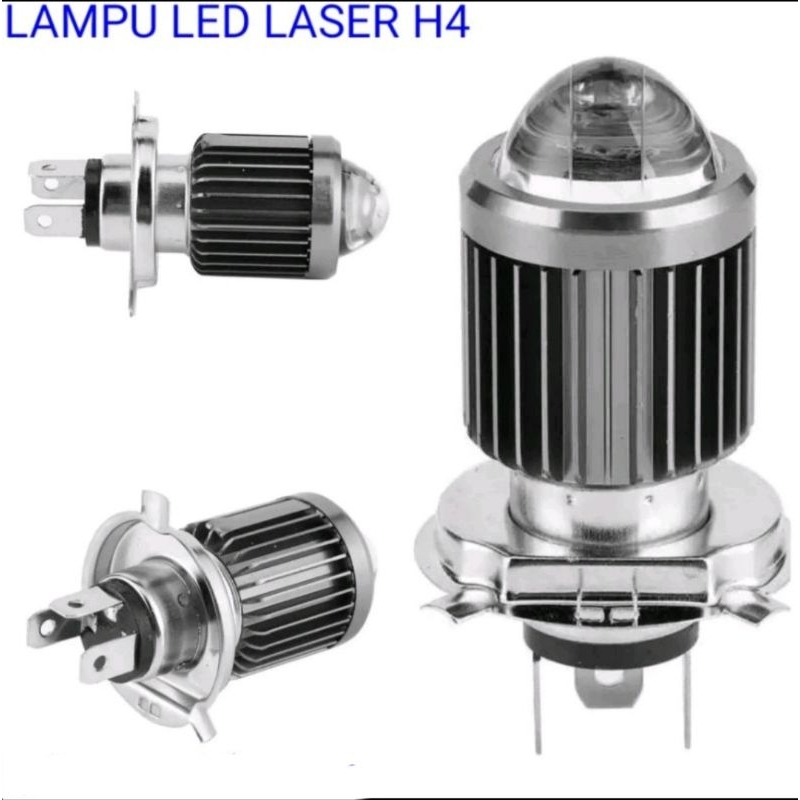 LAMPU DEPAN LED UTAMA Soket H4 MOBIL 24 VOLT PUTIH - KUNING TRUCK FUSO TRONTON BUS DLL