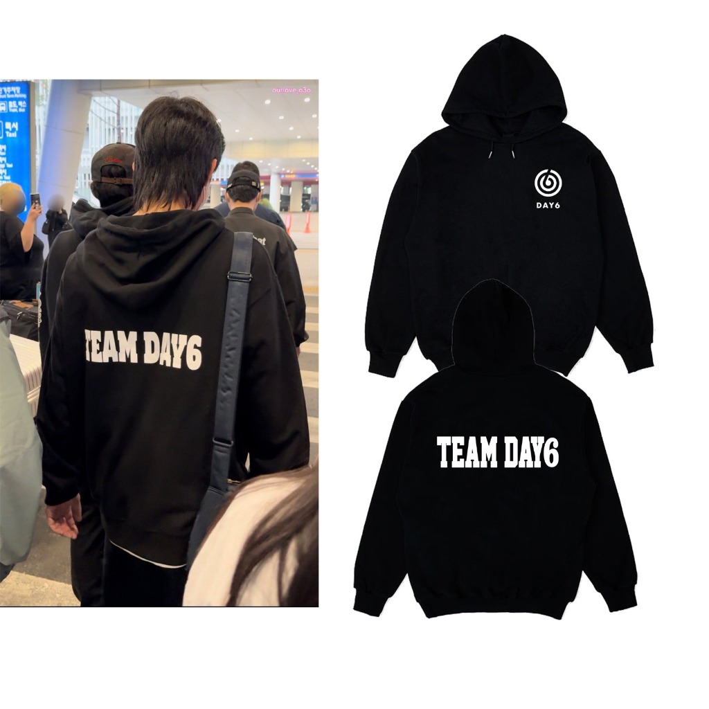 Hoodie Fleece Day 6 Team Day6 Unisex