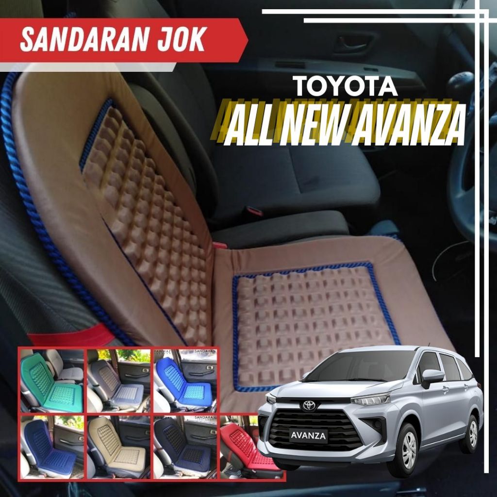 Sandaran Jok Mobil All New Avanza Bantalan Duduk Alas Duduk Alas Kursi Bantal Kursi Cover Jok Mobil