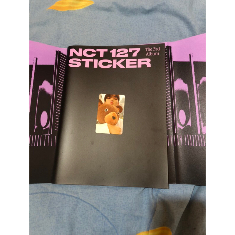 ALBUM NCT 127 STICKER + Photocard taeyong boneka