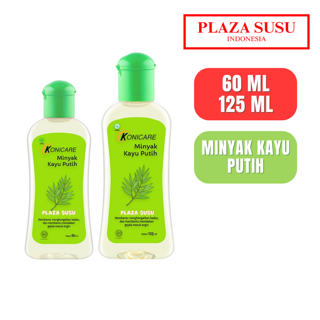 KONICARE MINYAK KAYU PUTIH BABY OIL MINYAK ANGIN MKP BAYI 60ML/ 125ML