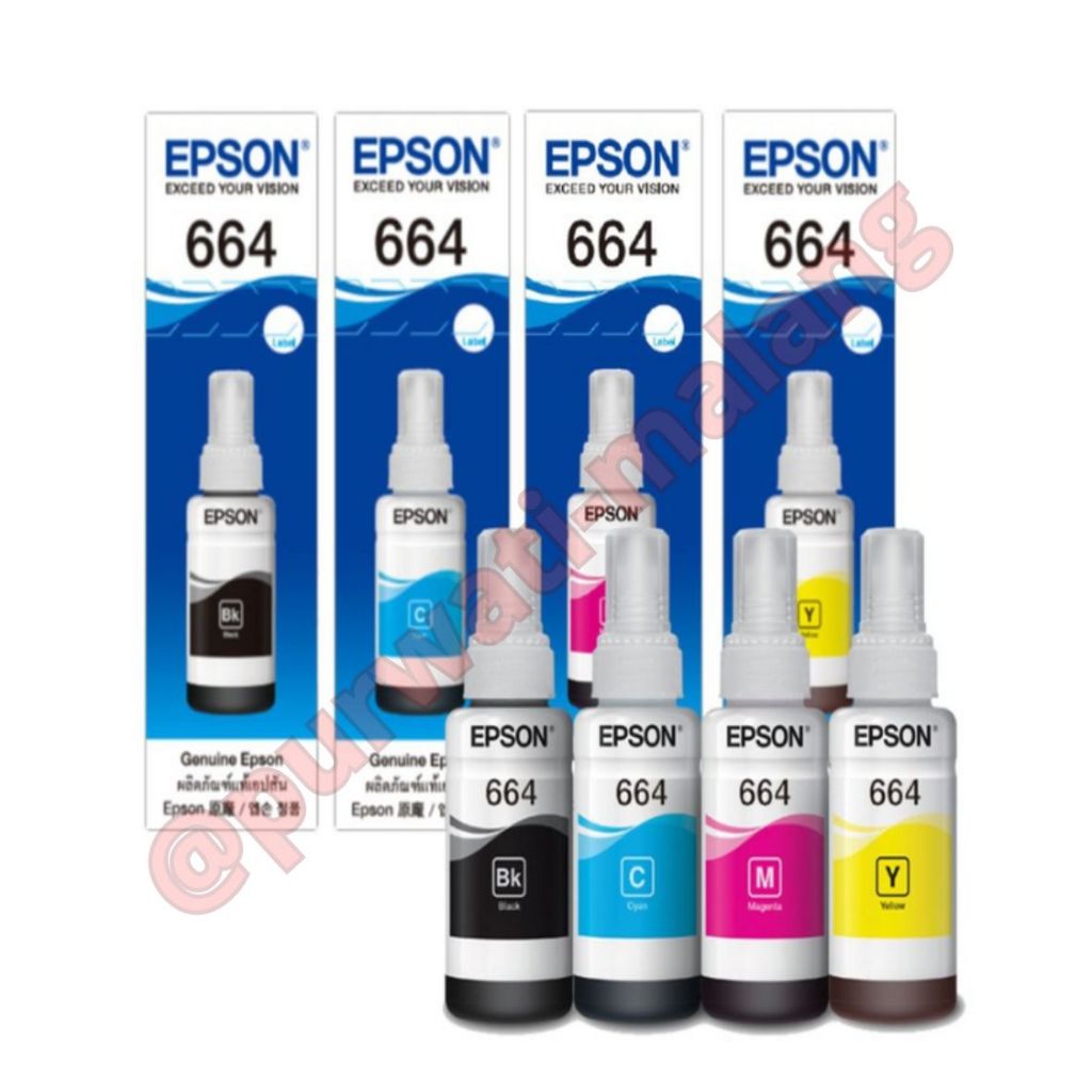 Tinta Epson 664, 100% Original