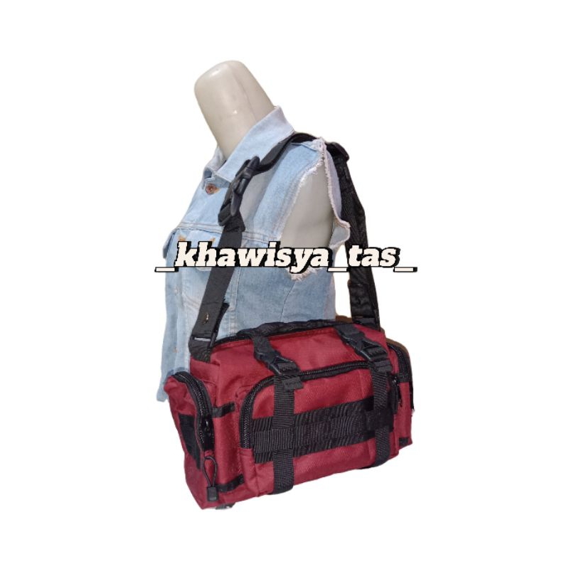 TAS SELEMPANG ARMY PRIA, TAS PINGGANG, TAS PUNGGUNG, TAS DADA WANITA DAN PRIA