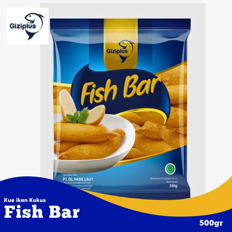 

GIZIPLUS OTAK-OTAK FISH BAR 500 GRAM