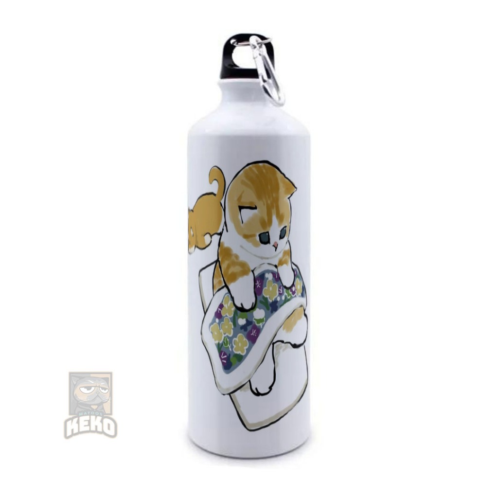 Botol Sport Motif Cat Bangun Bobok Keko | Botol Sport 750 ml | Tumbler Custom | Tumbler Custom Nama 