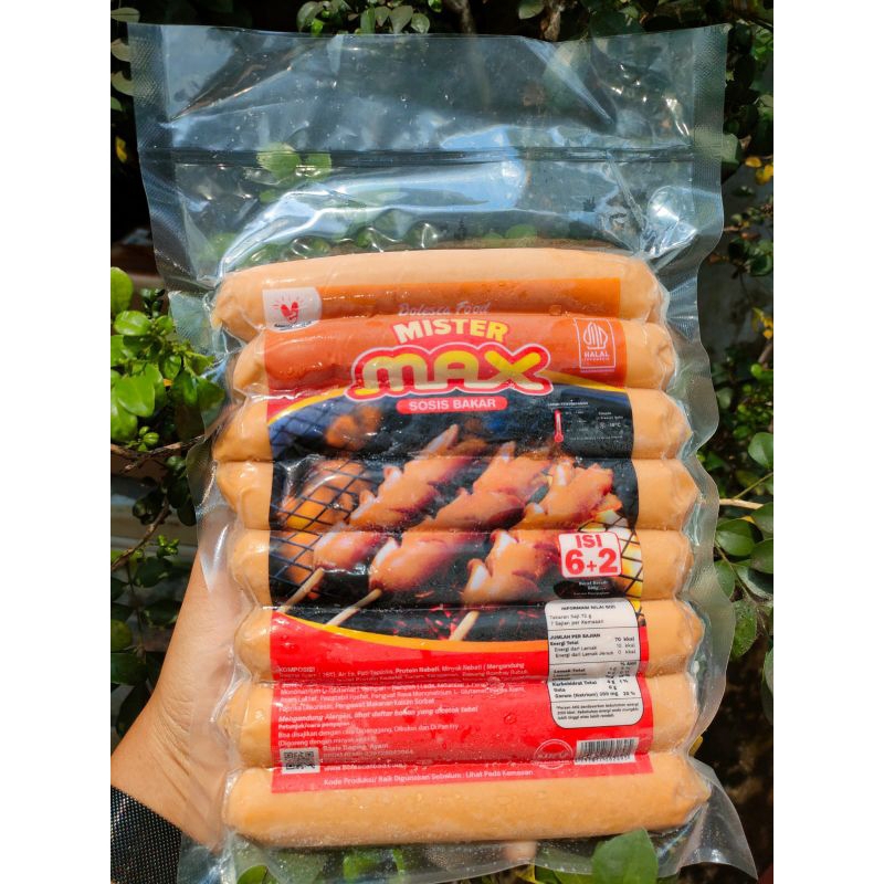 

sosis bakar max jumbo isi 8 pcs