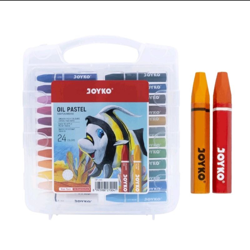 

Crayon oil joyko 24 warna