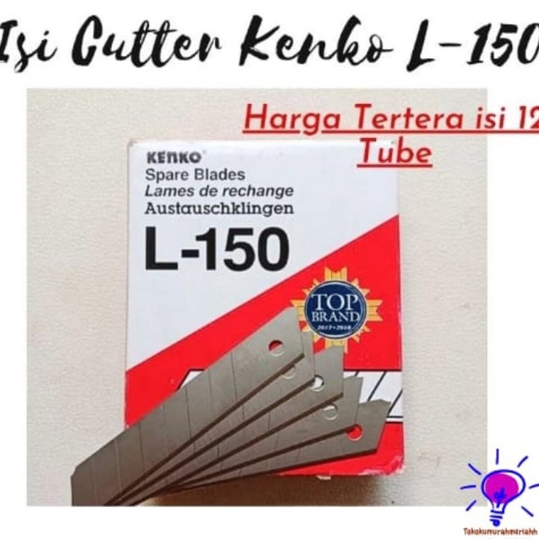 

ART K89I Refill Isi Pisau Cutter Kenko L15 isi 12 PCS