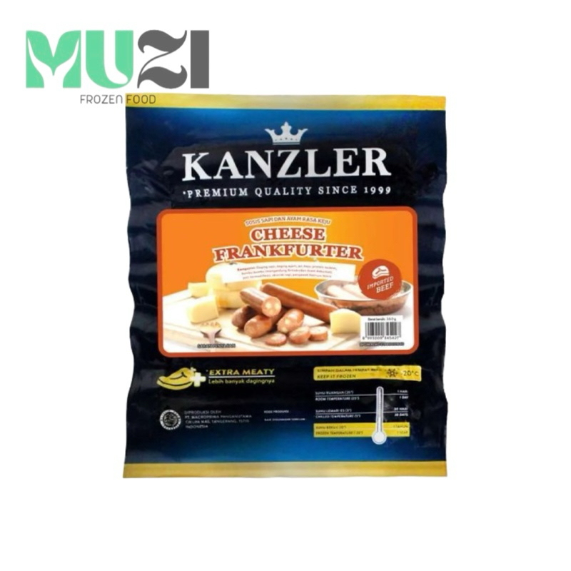 

KANZLER CHEESE FRANKFURTER 360 GR
