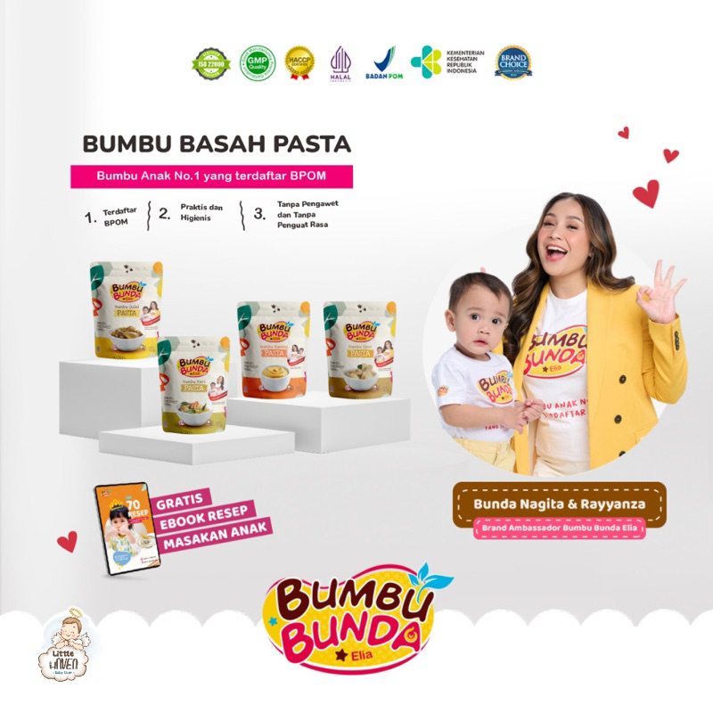 

BUMBU BUNDA ELIA BUMBU BASAH PASTA 50gr