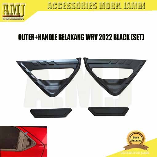 OUTER HANDLE BELAKANG WRV 2022 BLACK