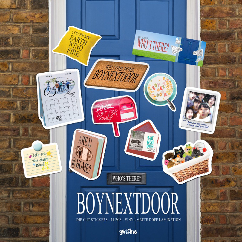 

BOYNEXTDOOR - are u @ home stickies