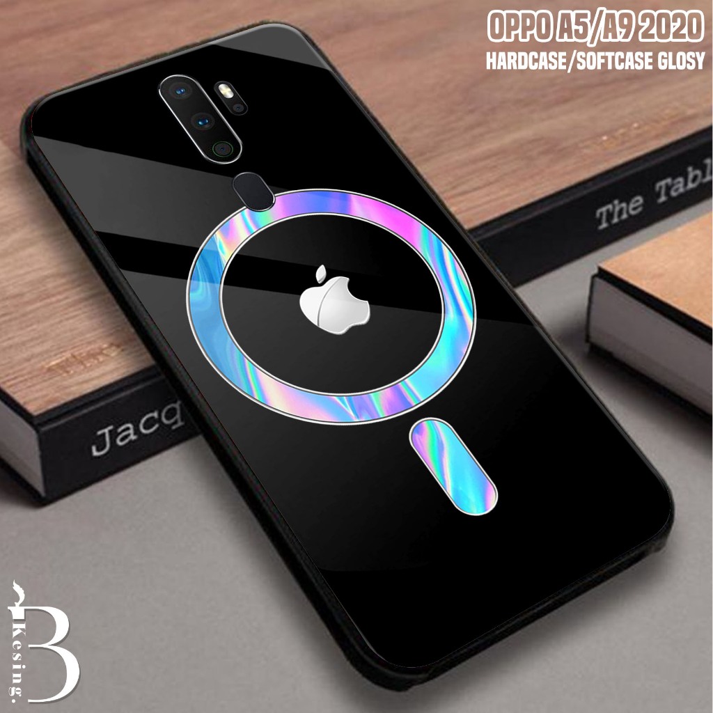 Case OPPO A9 2020 / A5 2020 - Casing OPPO A5 2020 / A9 2020 Motif Logo Magsafe - Silikon Hp OPPO A5/