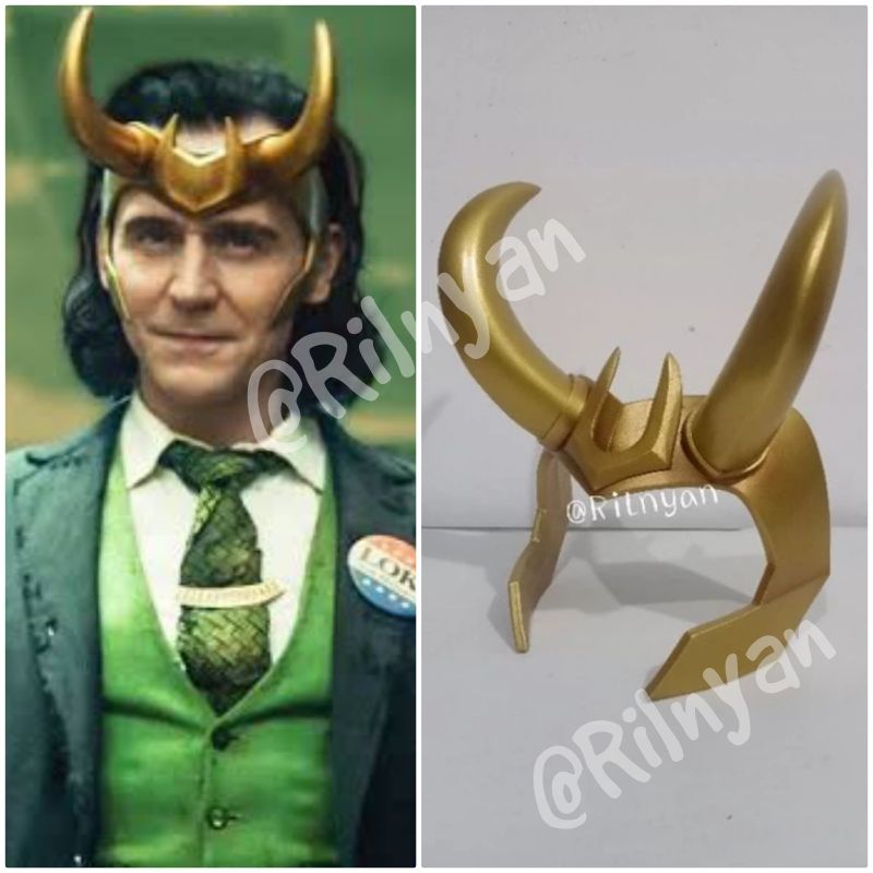 Tanduk/crown cosplay loki