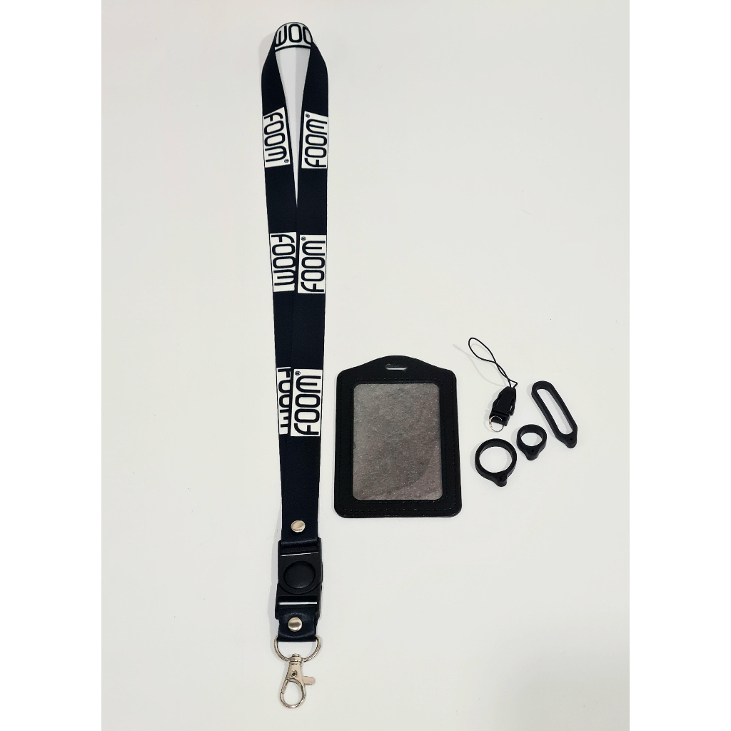 

Lanyard FOOM Desain Terbaru 1set Premium/Lanyard Foom Full Printing free Card Holder+Oring
