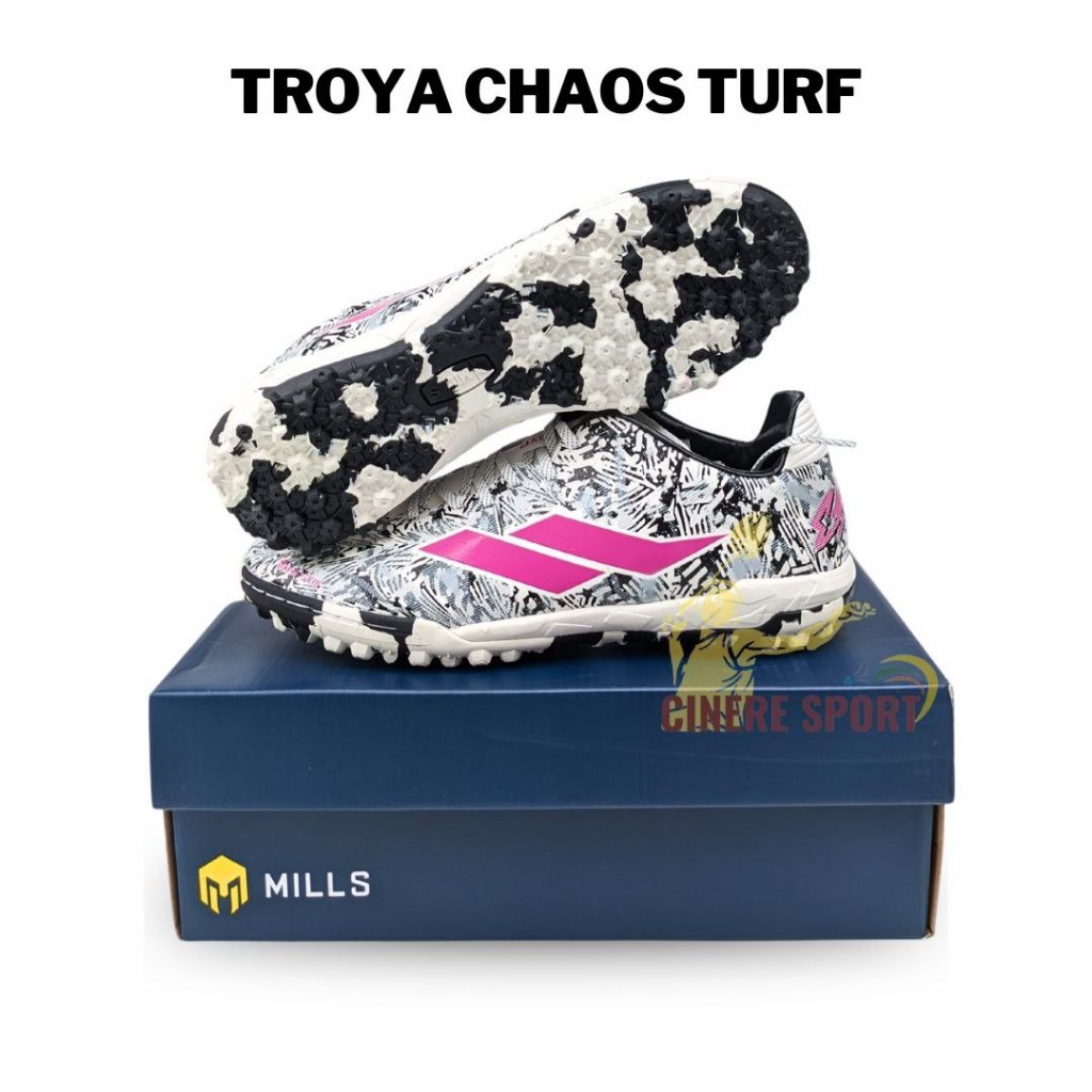 Sepatu Mini Soccer MILLS TROYA CHAOS TURF Original