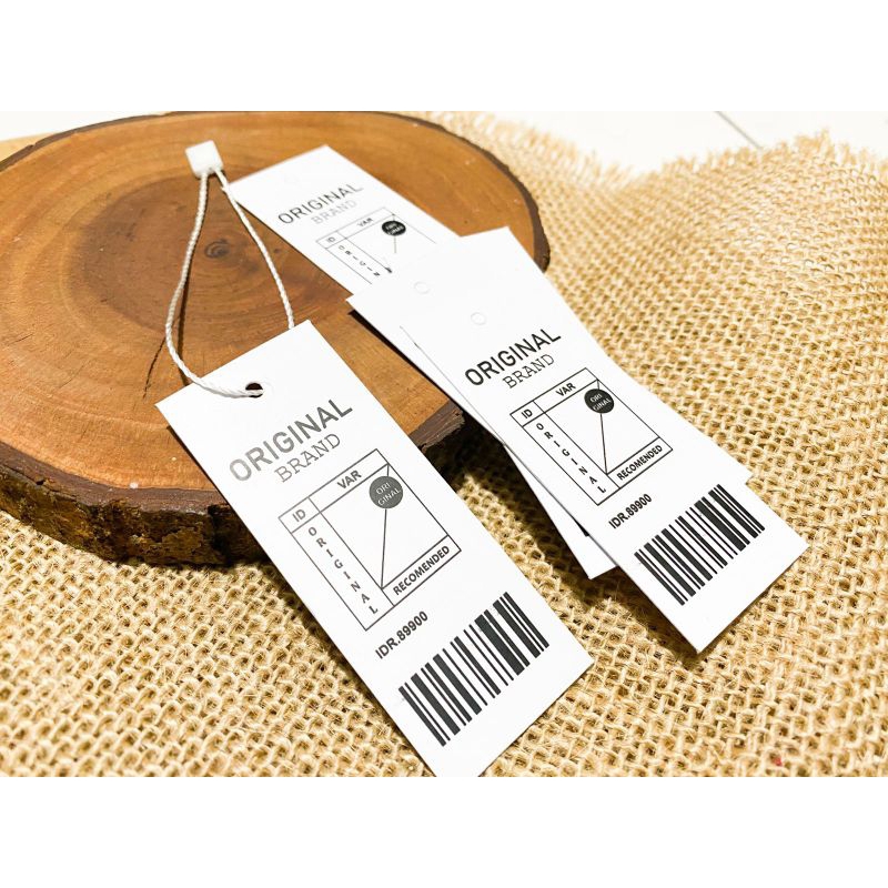 

Hangtag Original Brand, Ready stok