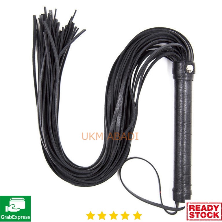 KODE V52Q halloween Prank Cambuk Kulit Cosplay whip pecut