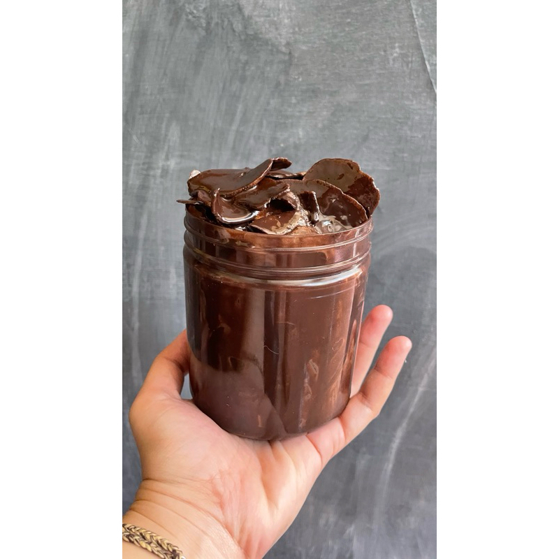 

keripik pisang coklat lumer