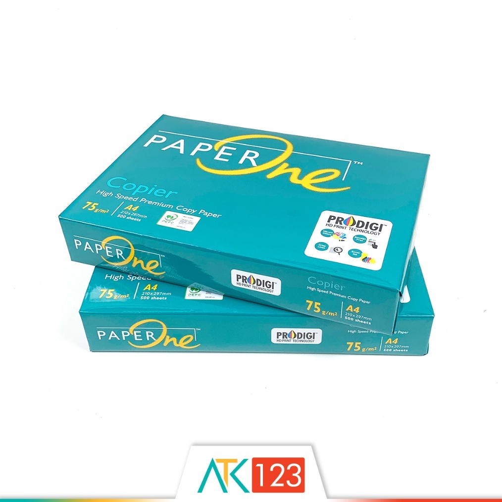 

KODE P2V9 Kertas HVS A4 75 gsm Paper One